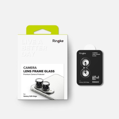 OSŁONA APARATU RINGKE CAMERA FRAME PROTECTOR GALAXY S25 EDGE BLACK Ringke