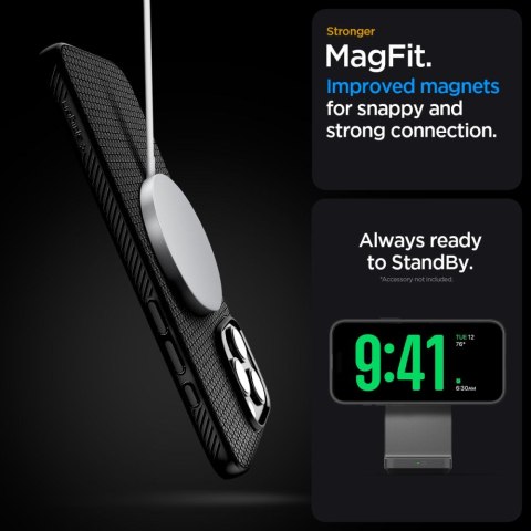 SPIGEN LIQUID AIR 'T' MAG MAGSAFE IPHONE 16 PRO MAX MATTE BLACK Spigen