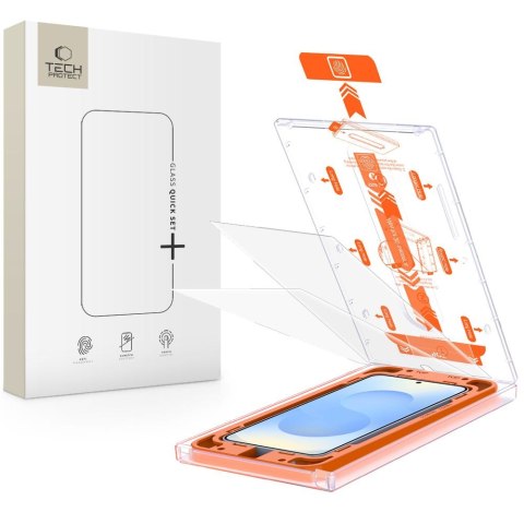 SZKŁO HARTOWANE TECH-PROTECT QUICK SET+ 2-PACK GALAXY S24+ PLUS / S25+ PLUS CLEAR Tech-Protect