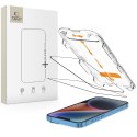 SZKŁO HARTOWANE TECH-PROTECT QUICK SET+ 2-PACK IPHONE 13 / 13 PRO / 14 / 16E / 17E BLACK Tech-Protect