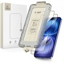 SZKŁO HARTOWANE TECH-PROTECT QUICK SET+ 2-PACK IPHONE 15 / 16 BLACK Tech-Protect