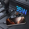 TECH-PROTECT CC02 2-PORT CAR CHARGER PD 35W / QC3.0 BLACK Tech-Protect