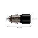 TECH-PROTECT CC03 2-PORT CAR CHARGER PD 100W BLACK Tech-Protect