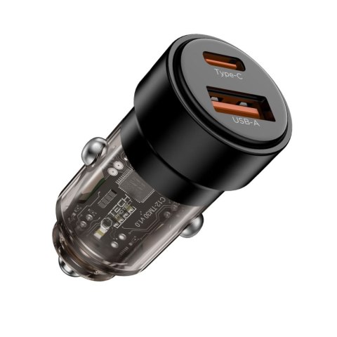 TECH-PROTECT CC03 2-PORT CAR CHARGER PD 75W BLACK Tech-Protect