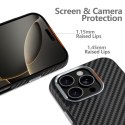 TECH-PROTECT ION CARBON MAGSAFE IPHONE 16 PRO MAX BLACK/SILVER Tech-Protect