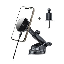 TECH-PROTECT MM15W-V10 MAGNETIC MAGSAFE DASHBOARD & VENT CAR MOUNT WIRELESS CHARGER 15W BLACK Tech-Protect