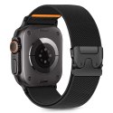 TECH-PROTECT NYLON CLASP APPLE WATCH 8 / 9 / 10 / 11 / SE / ULTRA (44 / 45 / 46 / 49 MM) BLACK Tech-Protect