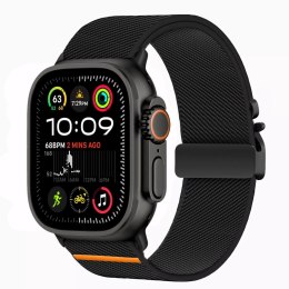 TECH-PROTECT NYLON CLASP APPLE WATCH 8 / 9 / 10 / 11 / SE / ULTRA (44 / 45 / 46 / 49 MM) BLACK Tech-Protect