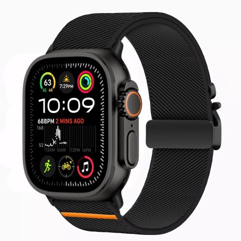 TECH-PROTECT NYLON CLASP APPLE WATCH 8 / 9 / 10 / 11 / SE / ULTRA (44 / 45 / 46 / 49 MM) BLACK Tech-Protect