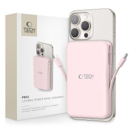 TECH-PROTECT PB31 LIFEMAG MAGSAFE POWER BANK 10000MAH PINK Tech-Protect