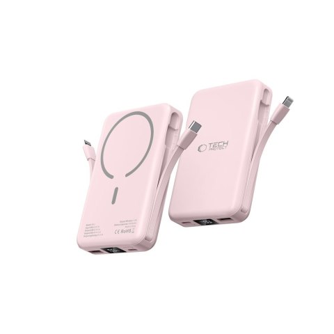 TECH-PROTECT PB31 LIFEMAG MAGSAFE POWER BANK 10000MAH PINK Tech-Protect