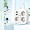 TECH-PROTECT PCS3X4 POWER STRIP 2 USB & 2 TYPE-C & 3 SOCKET 200CM WHITE Tech-Protect