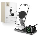TECH-PROTECT QI15W-A47 3IN1 MAGNETIC MAGSAFE WIRELESS CHARGER BLACK Tech-Protect
