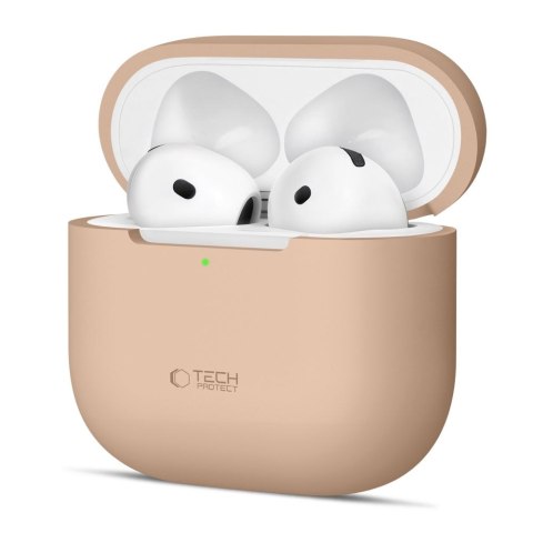 TECH-PROTECT SILICONE APPLE AIRPODS 4 CAFFE LATTE Tech-Protect