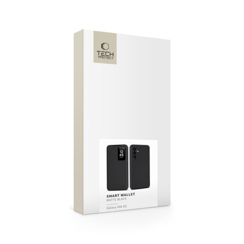 TECH-PROTECT SMART WALLET GALAXY A56 5G MATTE BLACK Tech-Protect