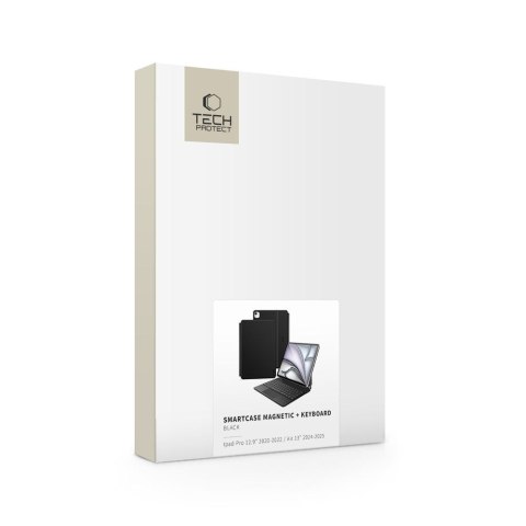 TECH-PROTECT SMARTCASE MAGNETIC + KEYBOARD IPAD PRO 12.9" 4 / 5 / 6 / 2020-2022 / AIR 13" 1 / 2 / 3 / 2024-2026 BLACK Tech-Protect