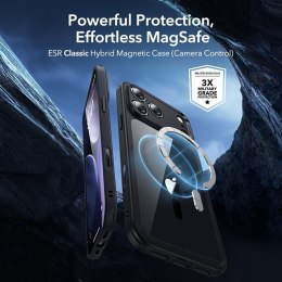 ESR CLASSIC HYBRID MAGSAFE & TEMPERED GLASS IPHONE 17 PRO CLEAR/BLACK ESR