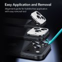 OSŁONA NA APARAT ESR ARMORITE CAMERA PROTECTOR IPHONE 14 PRO / PRO MAX / 15 PRO / MAX / 16 PRO / MAX / 17 PRO / MAX BLACK ESR