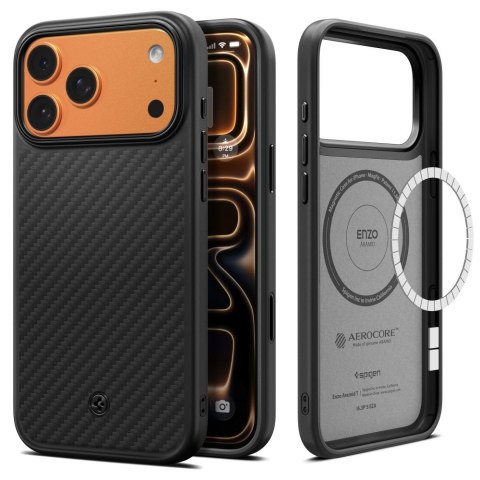 SPIGEN ENZO ARAMID 'T' MAG MAGSAFE IPHONE 17 PRO BLACK Spigen