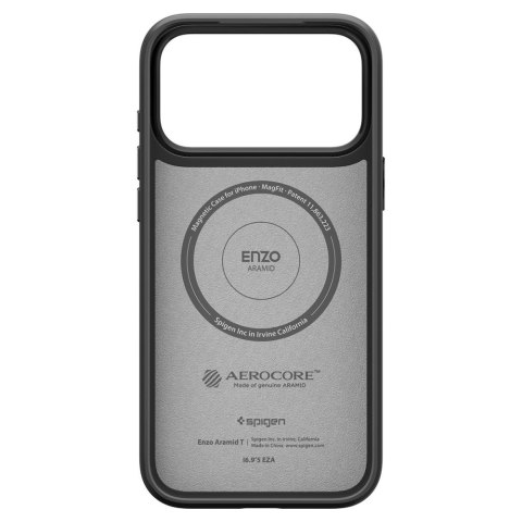 SPIGEN ENZO ARAMID 'T' MAG MAGSAFE IPHONE 17 PRO BLACK Spigen