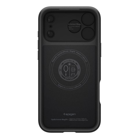 SPIGEN OPTIK ARMOR MAG MAGSAFE IPHONE 17 PRO MAX BLACK Spigen