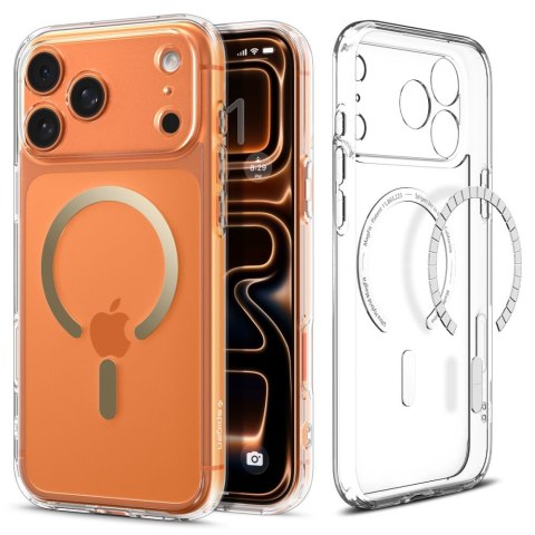 SPIGEN ULTRA HYBRID MAG MAGSAFE IPHONE 17 PRO CLEAR/GOLD Spigen