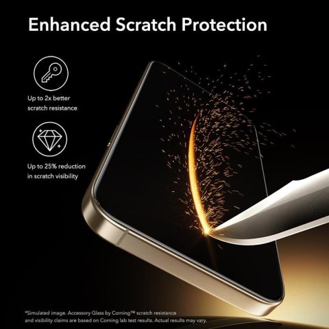 SZKŁO HARTOWANE ESR ULTRAFIT ARMORITE PRO TEMPERED GLASS IPHONE 17 PRO BLACK ESR