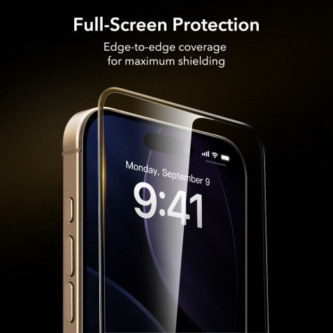 SZKŁO HARTOWANE ESR ULTRAFIT ARMORITE PRO TEMPERED GLASS IPHONE 17 PRO MAX BLACK ESR