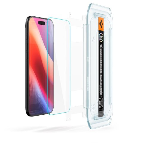 SZKŁO HARTOWANE SPIGEN GLAS.TR "EZ FIT AC" 2-PACK IPHONE AIR CLEAR Spigen