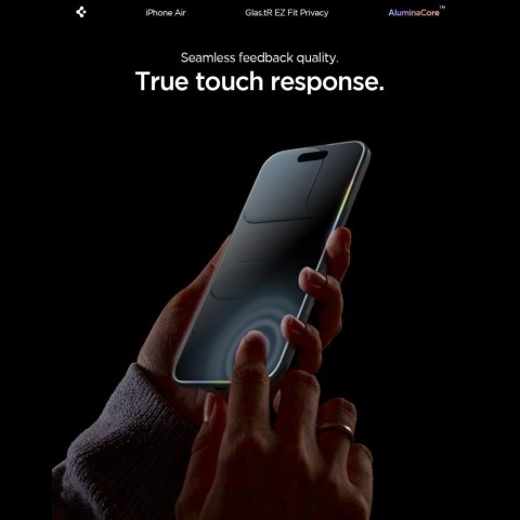 SZKŁO PRYWATYZUJĄCE SPIGEN GLAS.TR "EZ FIT AC" 2-PACK IPHONE AIR PRIVACY Spigen