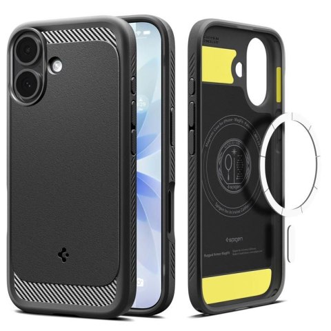 SPIGEN RUGGED ARMOR MAG MAGSAFE IPHONE 17 MATTE BLACK Spigen