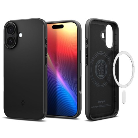 SPIGEN THIN FIT MAG MAGSAFE IPHONE 17 BLACK Spigen