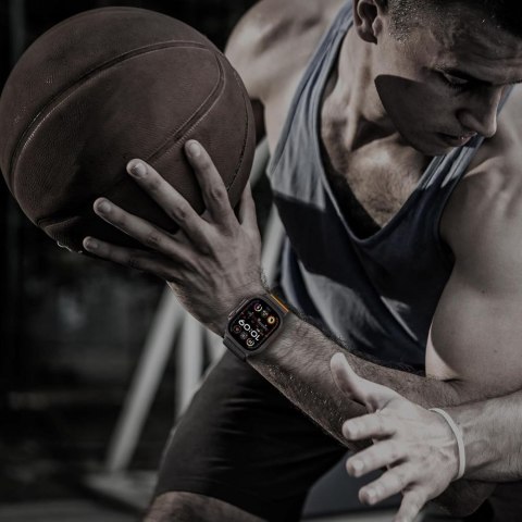 TECH-PROTECT NYLON SLIP APPLE WATCH 8 / 9 / 10 / 11 / SE / ULTRA (44 / 45 / 46 / 49 MM) BLACK Tech-Protect