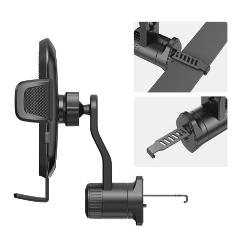 TECH-PROTECT V8 UNIVERSAL ROTARY VENT CAR MOUNT BLACK Tech-Protect