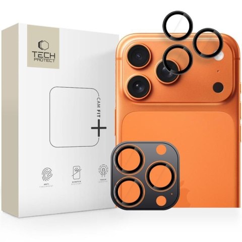 OSŁONA APARATU TECH-PROTECT CAMRING FIT+ IPHONE 14 PRO / MAX / 15 PRO / MAX / 16 PRO / MAX / 17 PRO / MAX BLACK Tech-Protect