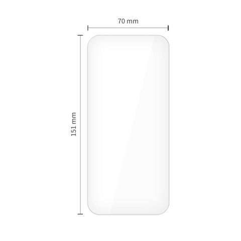 SZKŁO HARTOWANE TECH-PROTECT GLASS FIT+ 2-PACK IPHONE AIR CLEAR Tech-Protect