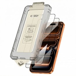 SZKŁO HARTOWANE TECH-PROTECT QUICK SET+ 2-PACK IPHONE 17 PRO MAX BLACK Tech-Protect