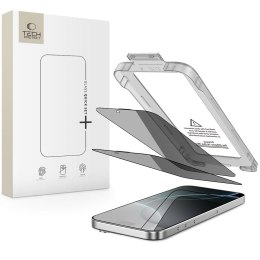 SZKŁO PRYWATYZUJĄCE TECH-PROTECT QUICK SET SPY+ 2-PACK IPHONE 16 PRO PRIVACY Tech-Protect