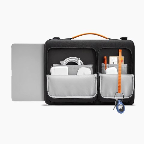 TECH-PROTECT DEFENDER BAG LAPTOP 13-14 BLACK/ORANGE Tech-Protect