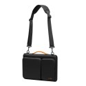 TECH-PROTECT DEFENDER BAG LAPTOP 13-14 BLACK/ORANGE Tech-Protect
