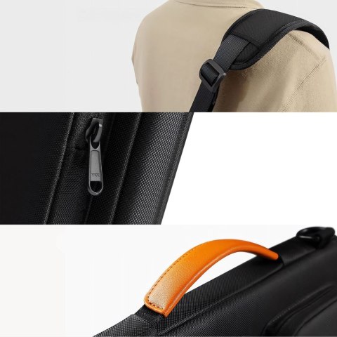 TECH-PROTECT DEFENDER BAG LAPTOP 15-16 BLACK/ORANGE Tech-Protect