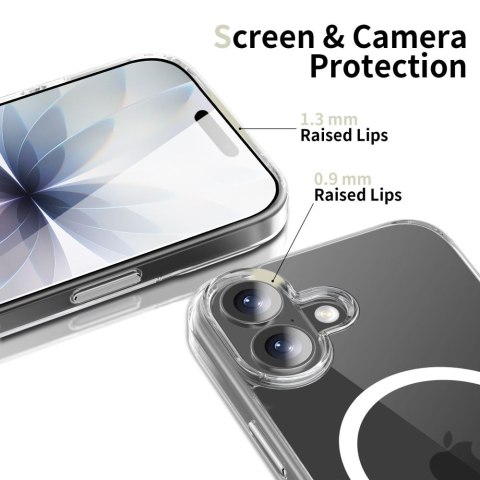 TECH-PROTECT FLEXAIR HYBRID CC MAGSAFE IPHONE 17 CLEAR Tech-Protect