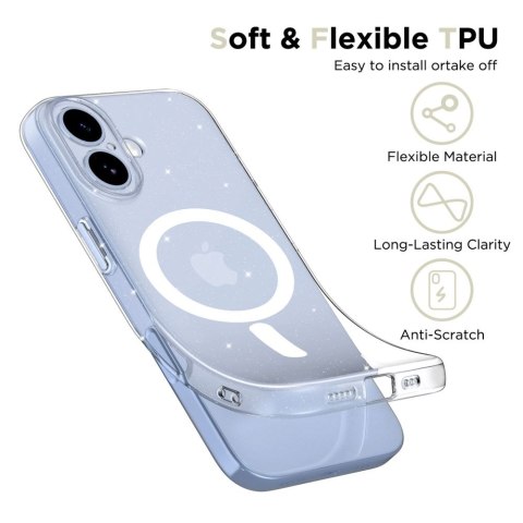 TECH-PROTECT FLEXAIR MAGSAFE IPHONE 17 GLITTER Tech-Protect