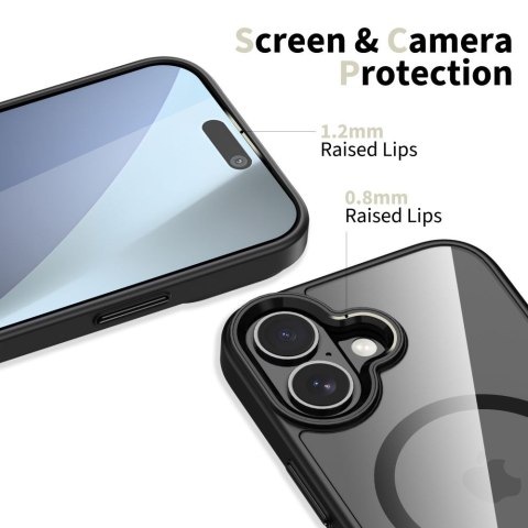 TECH-PROTECT MAGMAT MAGSAFE IPHONE 17 BLACK/CLEAR Tech-Protect