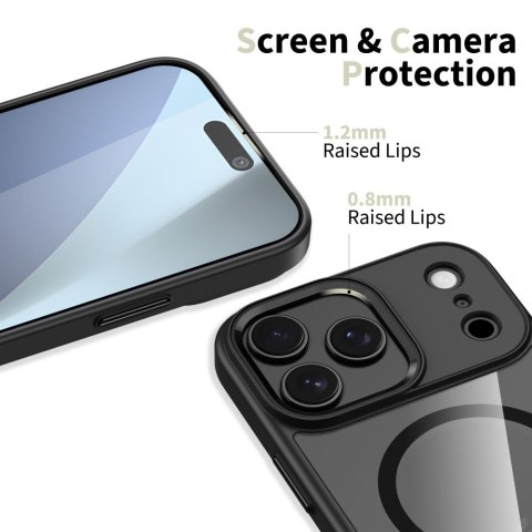 TECH-PROTECT MAGMAT MAGSAFE IPHONE 17 PRO MAX BLACK/CLEAR Tech-Protect
