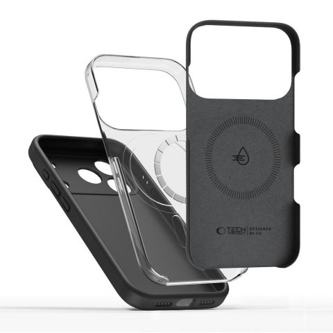 TECH-PROTECT SILICONE MAGSAFE IPHONE 17 PRO MAX BLACK Tech-Protect