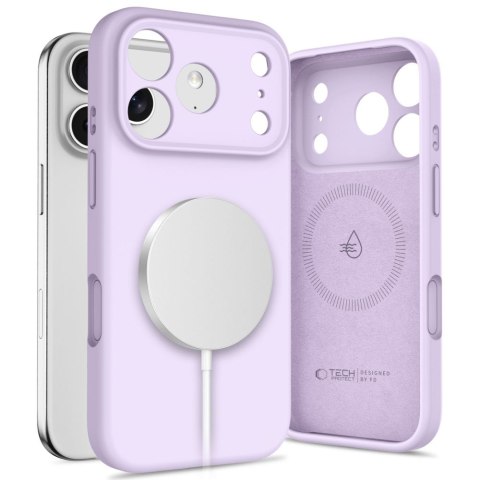 TECH-PROTECT SILICONE MAGSAFE IPHONE 17 PRO MAUVE Tech-Protect