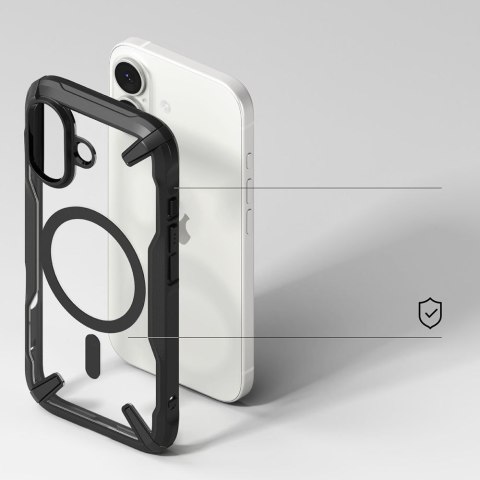 RINGKE FUSION X MAGNETIC MAGSAFE IPHONE 17 BLACK Ringke