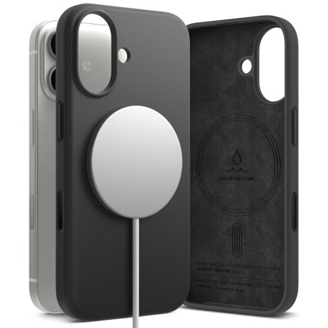 RINGKE SILICONE MAGNETIC MAGSAFE IPHONE 17 BLACK Ringke
