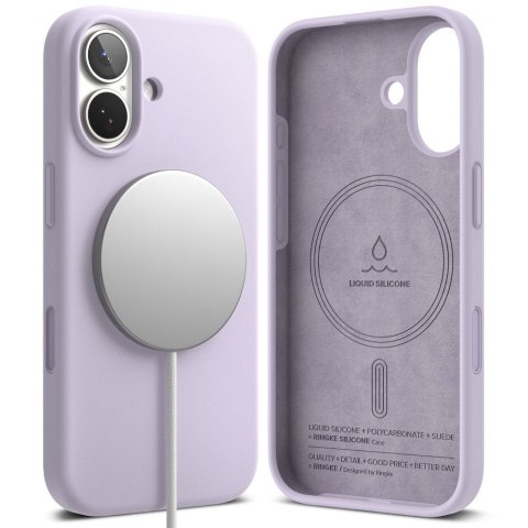 RINGKE SILICONE MAGNETIC MAGSAFE IPHONE 17 LIGHT PURPLE Ringke